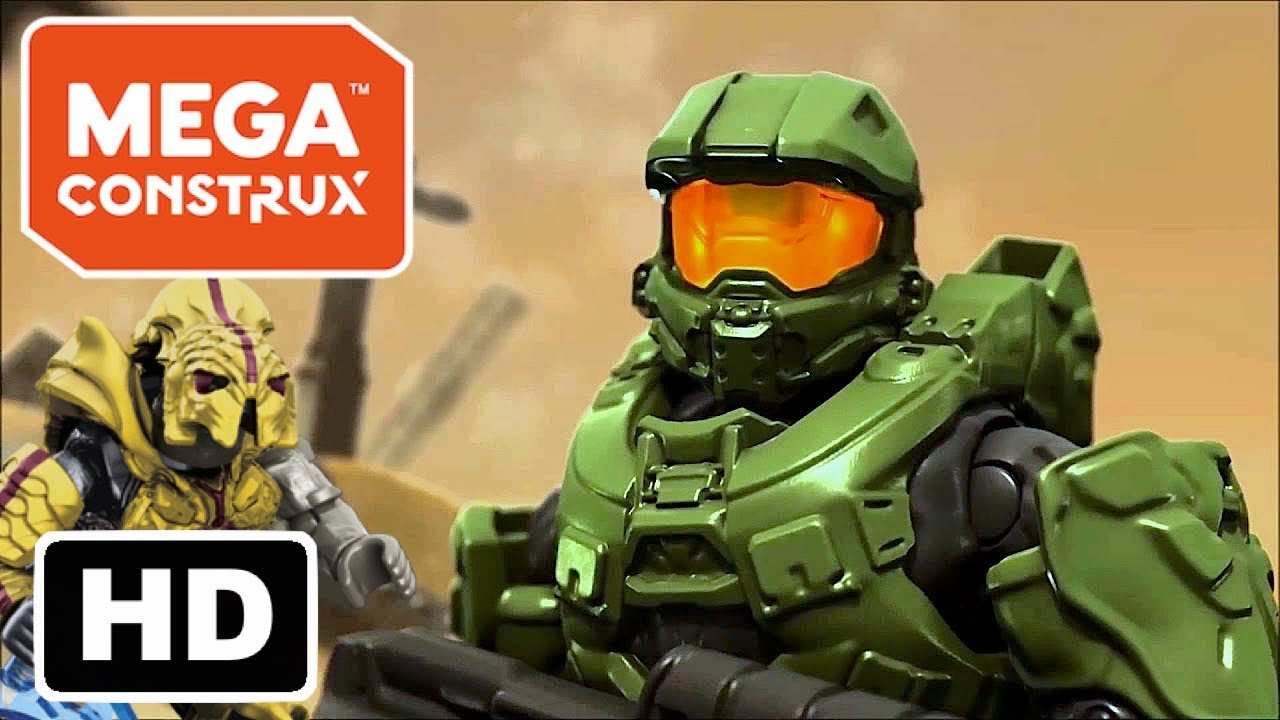 Официальная покадровая анимация Halo Mega Bloks/Construx, сборник, 30 мин., редактирование 2012-2019