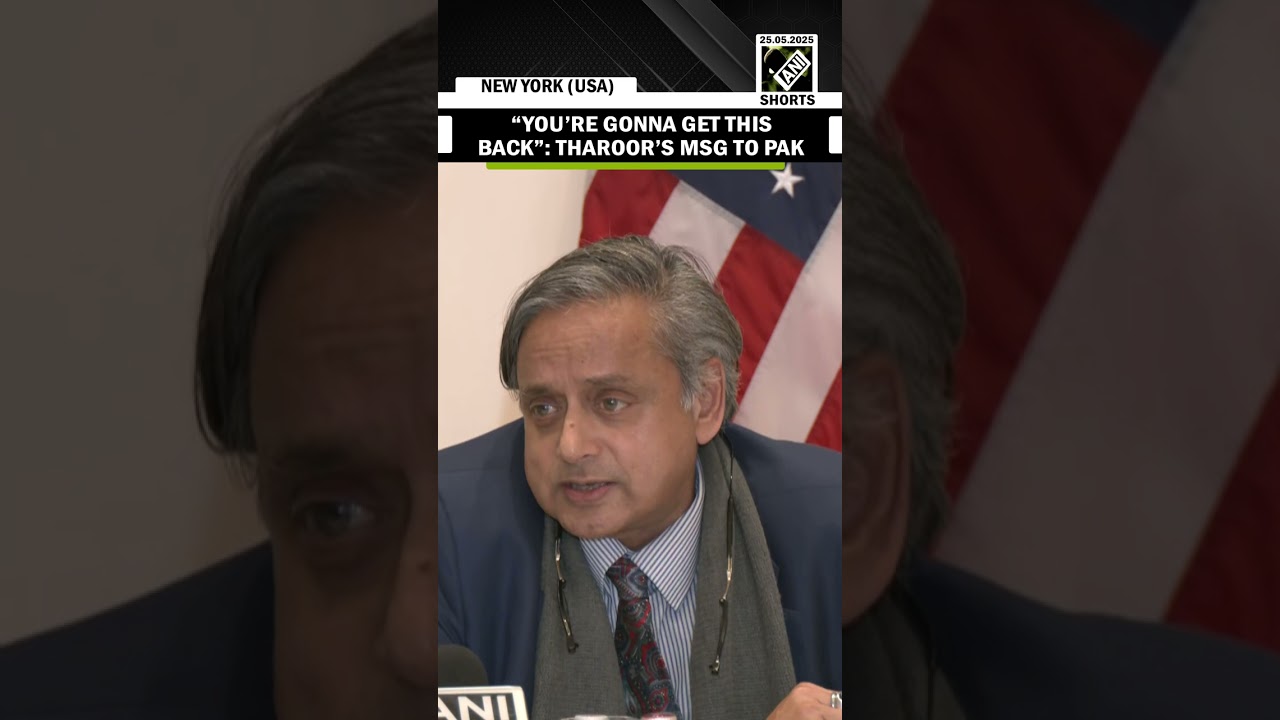 &ldquo;You&rsquo;re gonna get this back&rdquo; Shashi Tharoor&rsquo;s msg to Pak at Consulate in USA | All Party Delegation