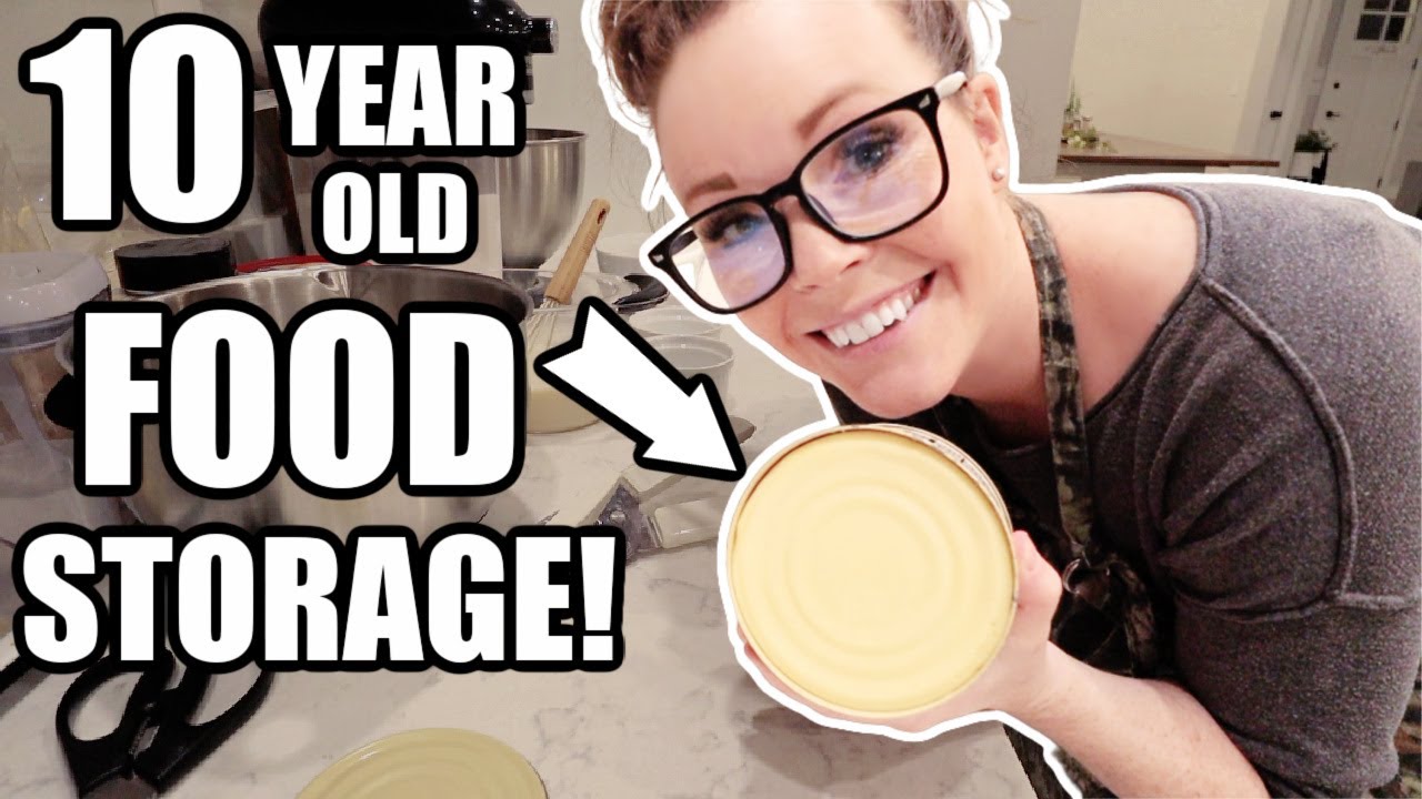 COOKING FROM MY 10 YEAR OLD FOOD STORAGE| IS IT STILL GOOD?Somers In Alaska