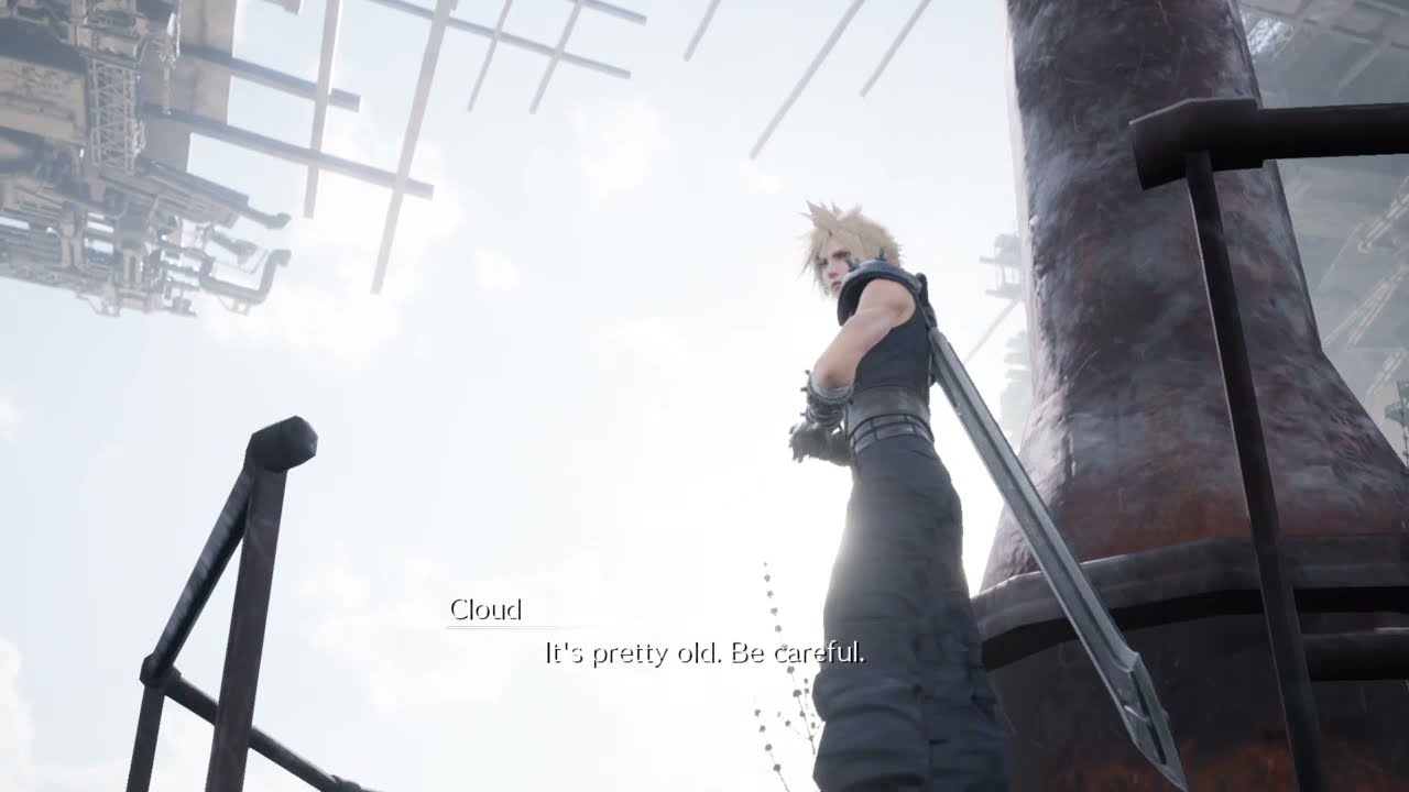 FF7 Remake - Easter Egg if you don't pick up Aerith