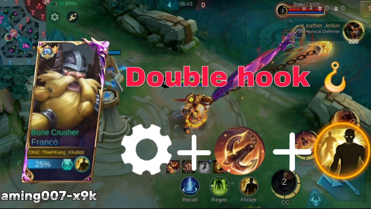Franco best hook settings s38 2025. || MLBB Franco | try this settings. 🤫🔥 #mlbb #franco