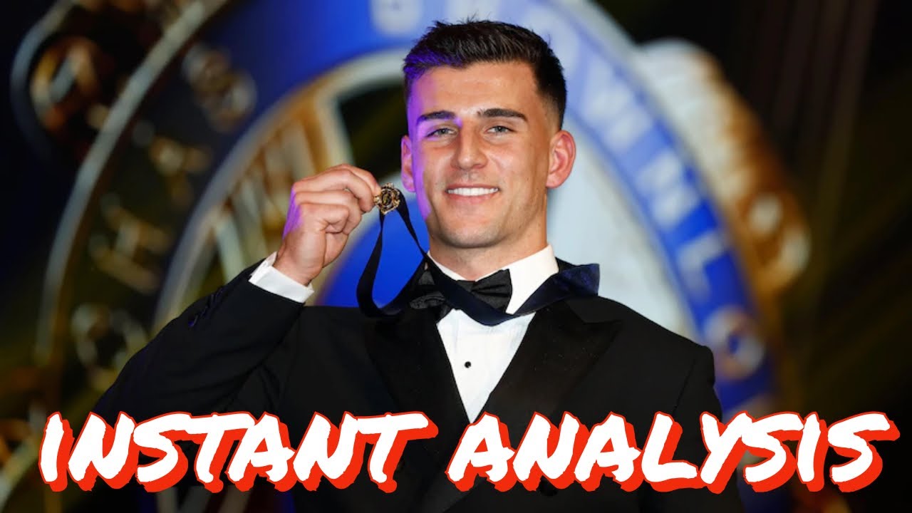 Instant Analysis of Nick Daicos Winning the Brownlow Medal