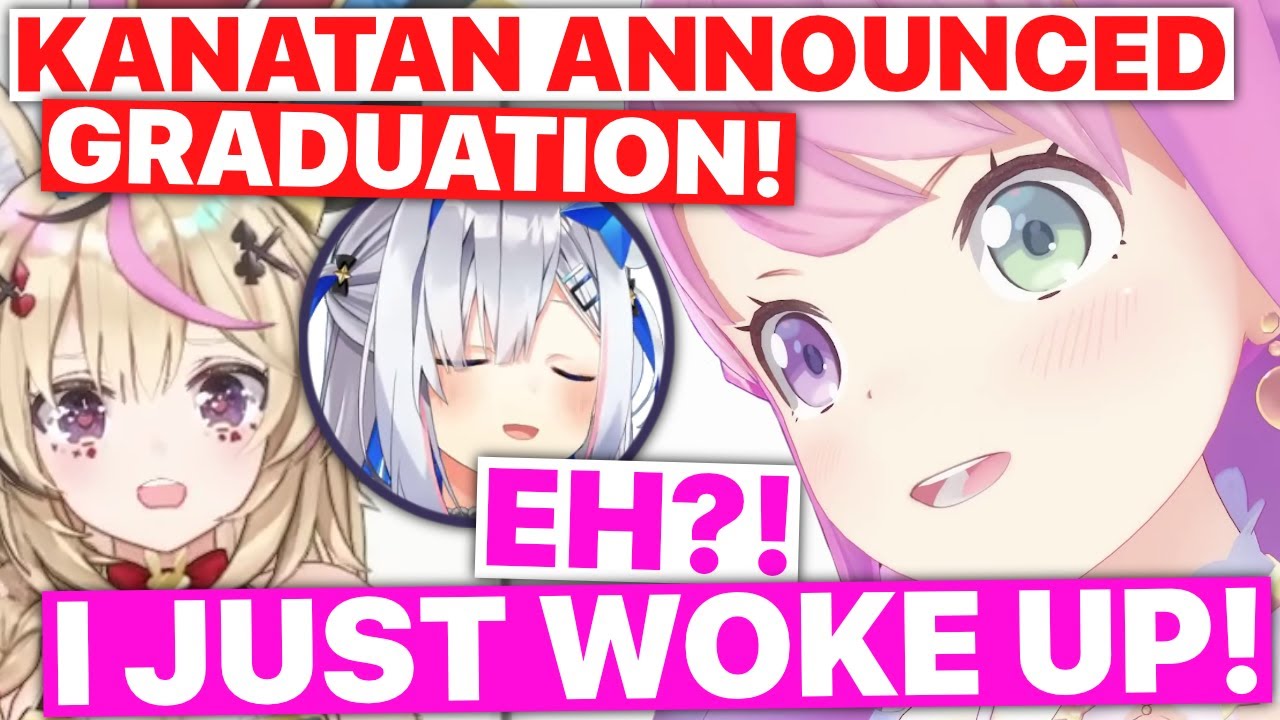 Luna Wakes Up To Kanata's Graduation (Luna, Polka, Kanata / Hololive) [Eng Subs]
