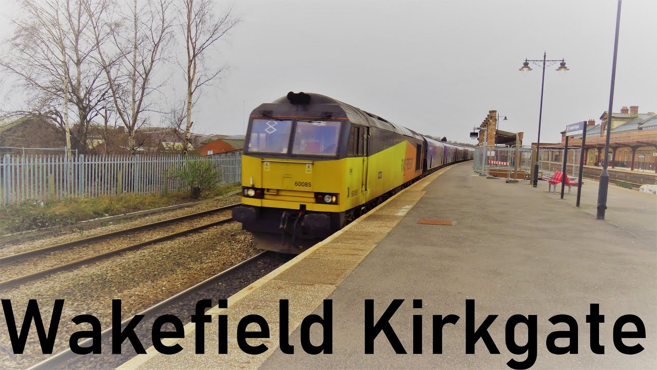 Trains at Wakefield Kirkgate 22/2/20