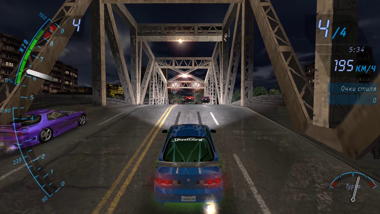 #7 Need for Speed: Underground (2003) - (4k) - Прохождение