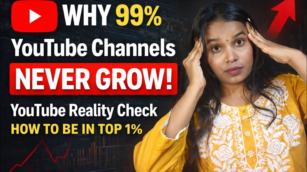 Why 99% YouTube Channels Never Grow | YouTube Reality Check | How to Be in Top 1%