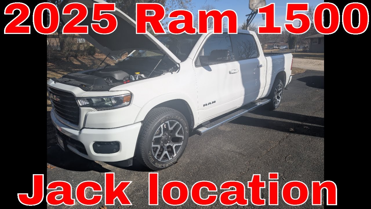 2025 Ram 1500 jack location