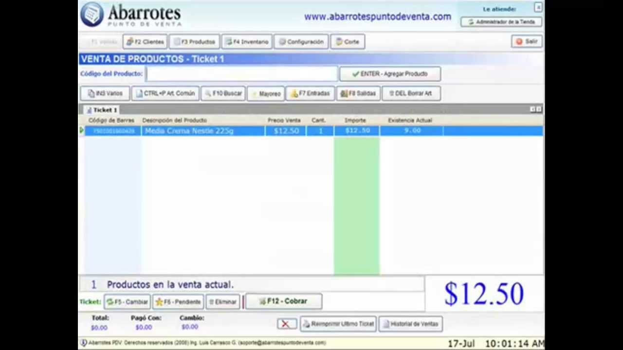 Descargar Software Punto de Venta para Abarrotes Gratuito