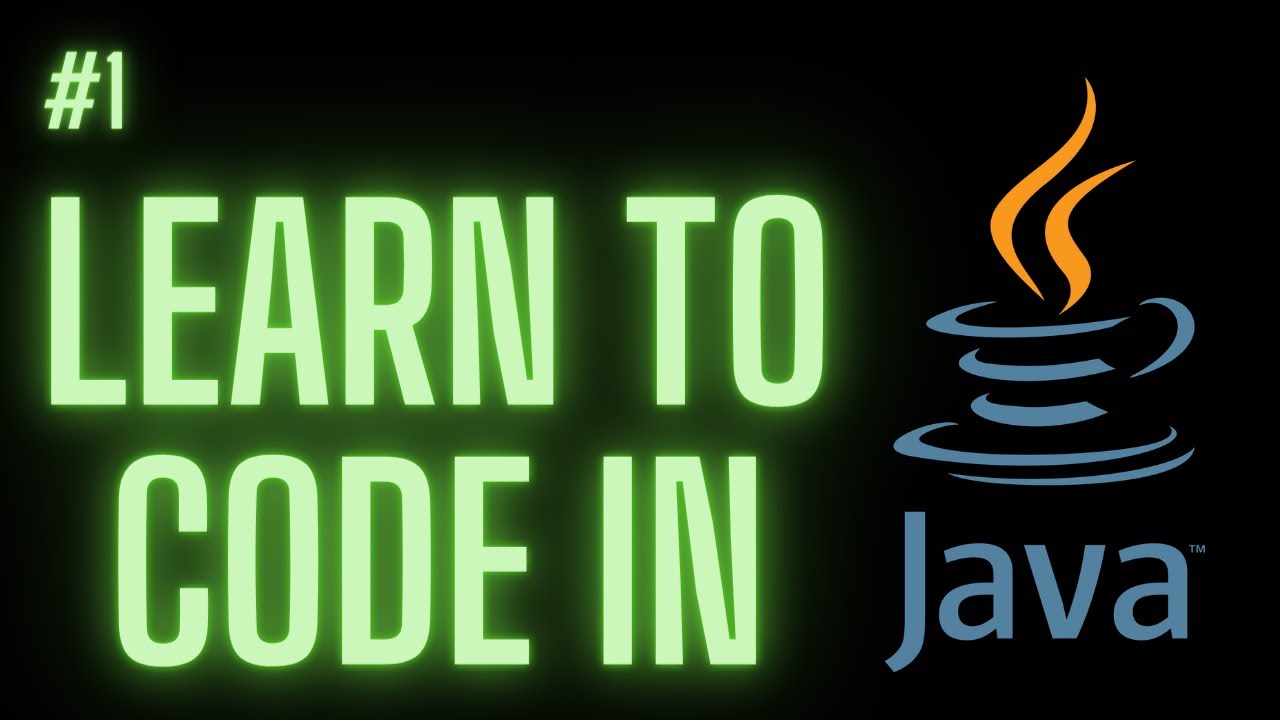 Learn to Code in Java #1 | Data Types, Variables, and Console IO / User Input