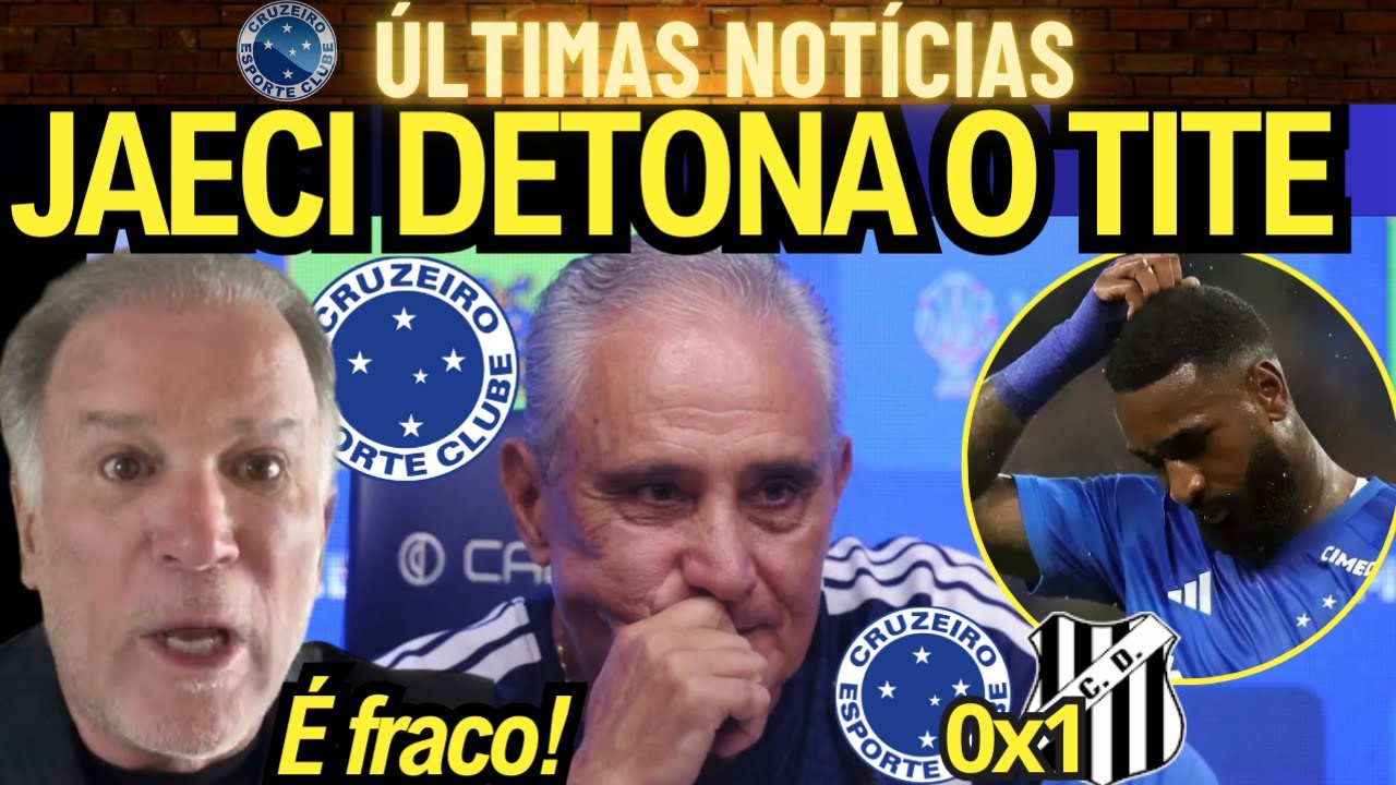 🦊JAECI DETONA TITE APÓS DERROTA DO CRUZEIRO! GERSON FOI BEM! CRUZEIRO 0 X 1 DEMOCRATA.