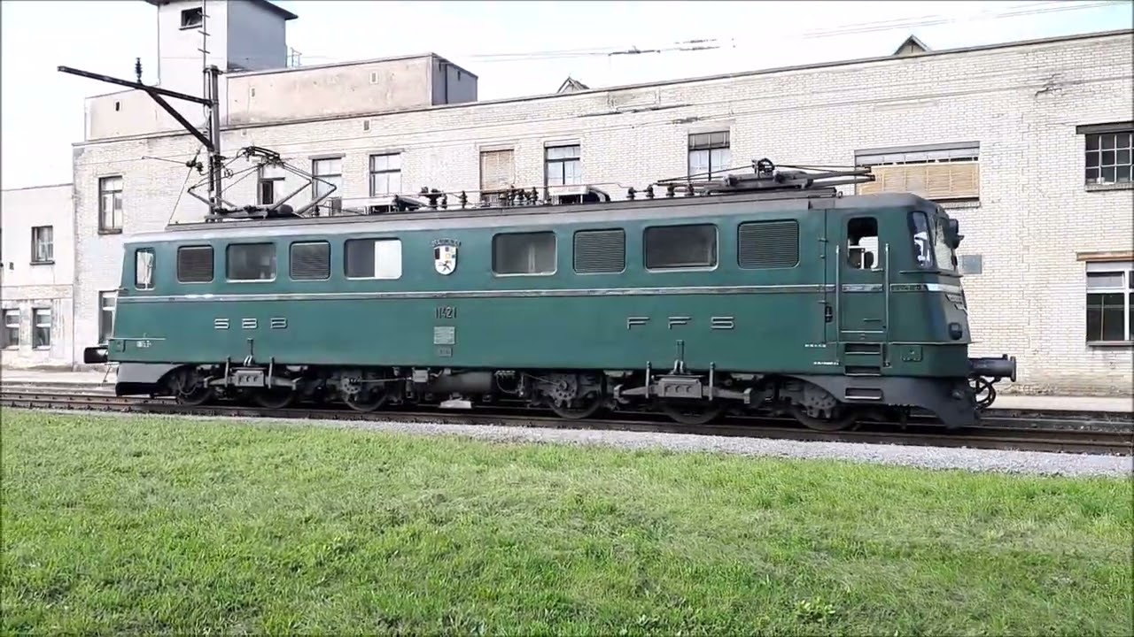 SBB Historic Depot Olten: Fitnessfahrten 09.10.2021 Ae 6/6 
