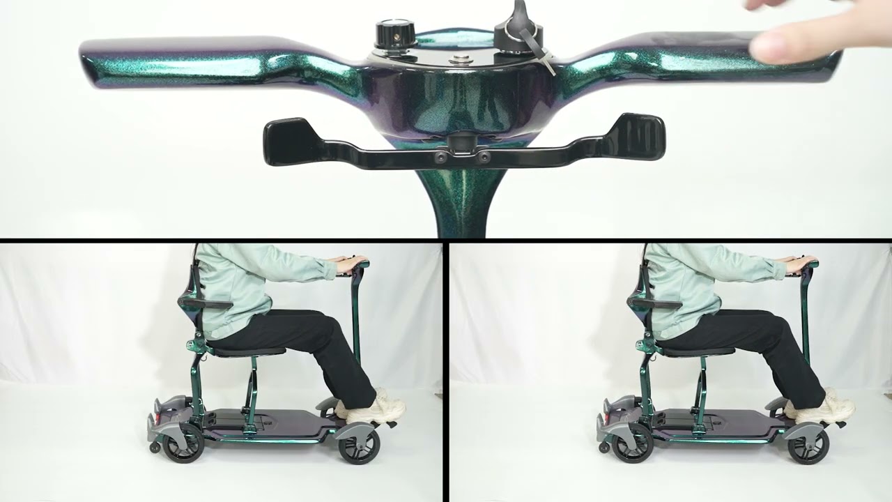 Lightweight Carbon Fiber Folding Electric Mobility Scooter YECZ2