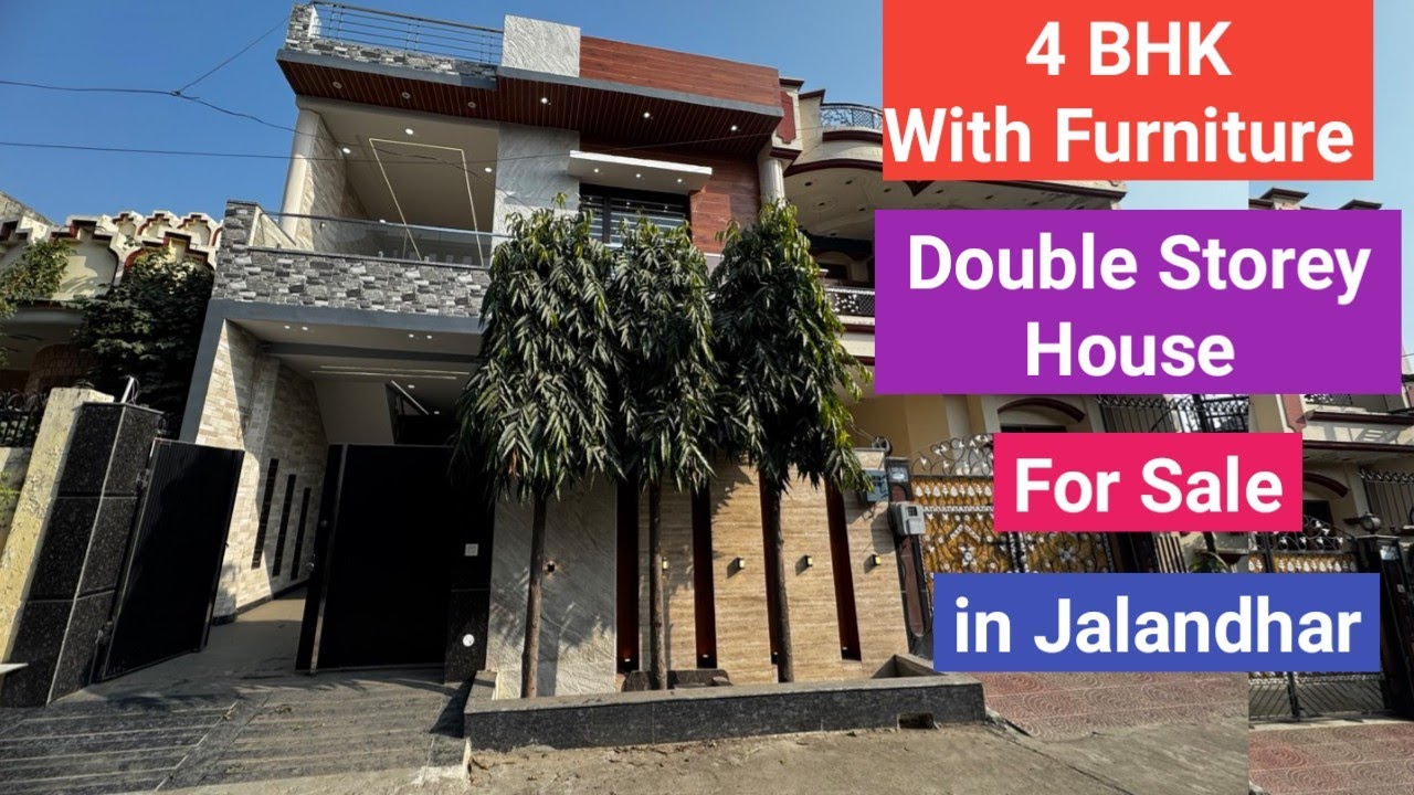 4 BHK Double Storey House For Sale in Jalandhar | New House For Sale in Jalandhar @kkpropertybazar 