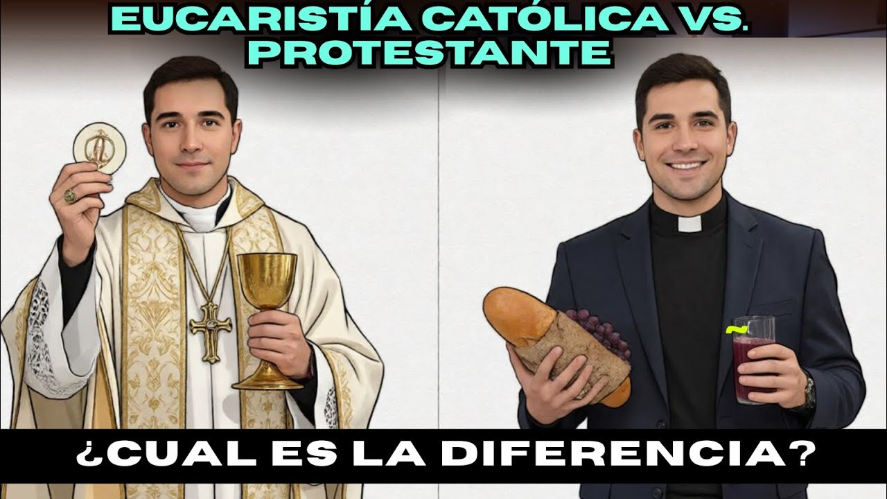 ¿QUÉ SUCEDE CUANDO SE CONSAGRAR LA EUCARISTÍA? Protestantes X católicos.