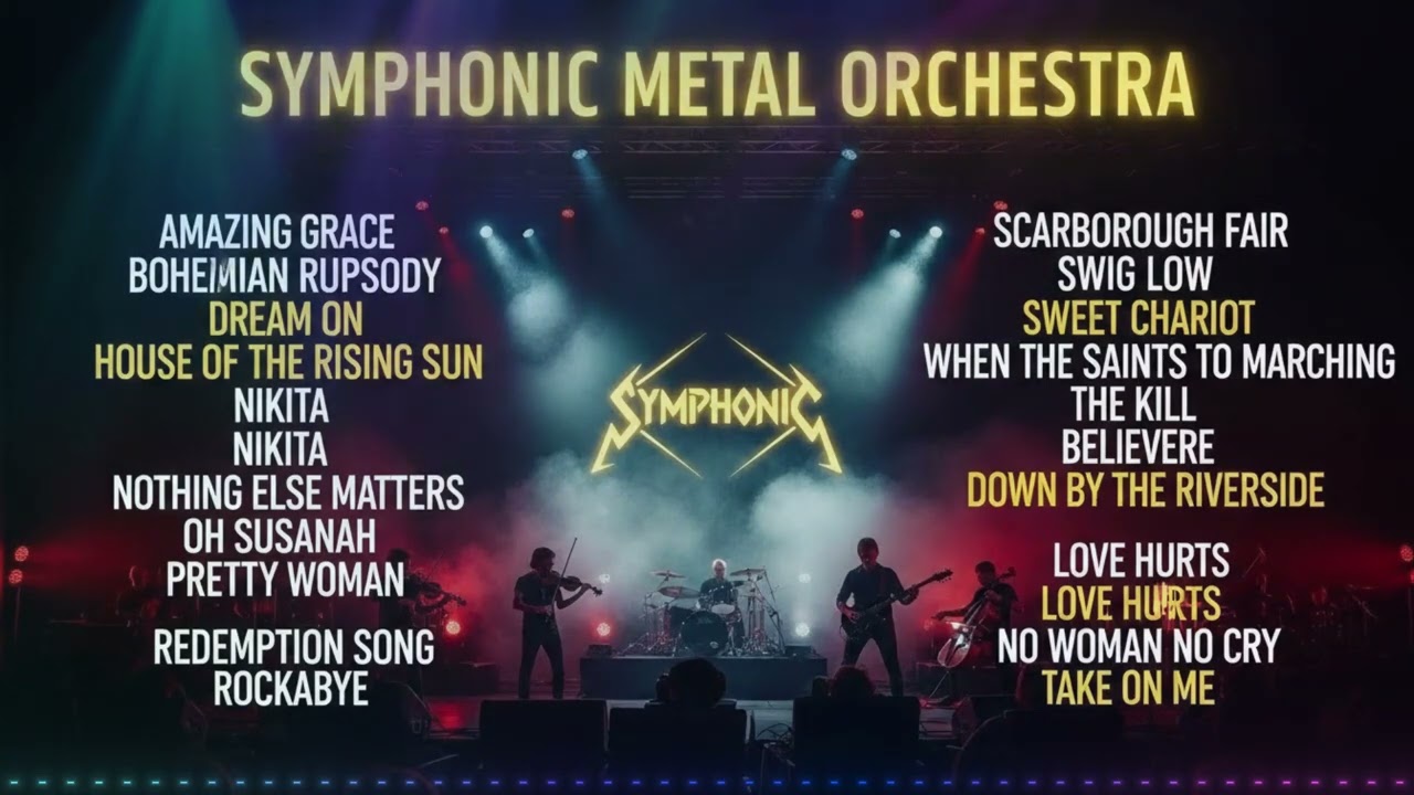 SYMPHONIC METAL ORCHESTRA | EPIC METAL COVERS PLAYLIST