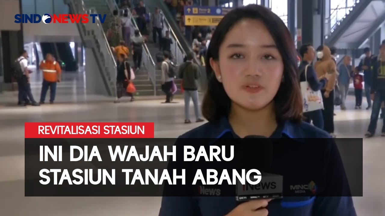 Punya Wajah Baru, Stasiun Tanah Abang Siap Layani 300 Ribu Penumpang per Hari | Sindo Sore | 29/06