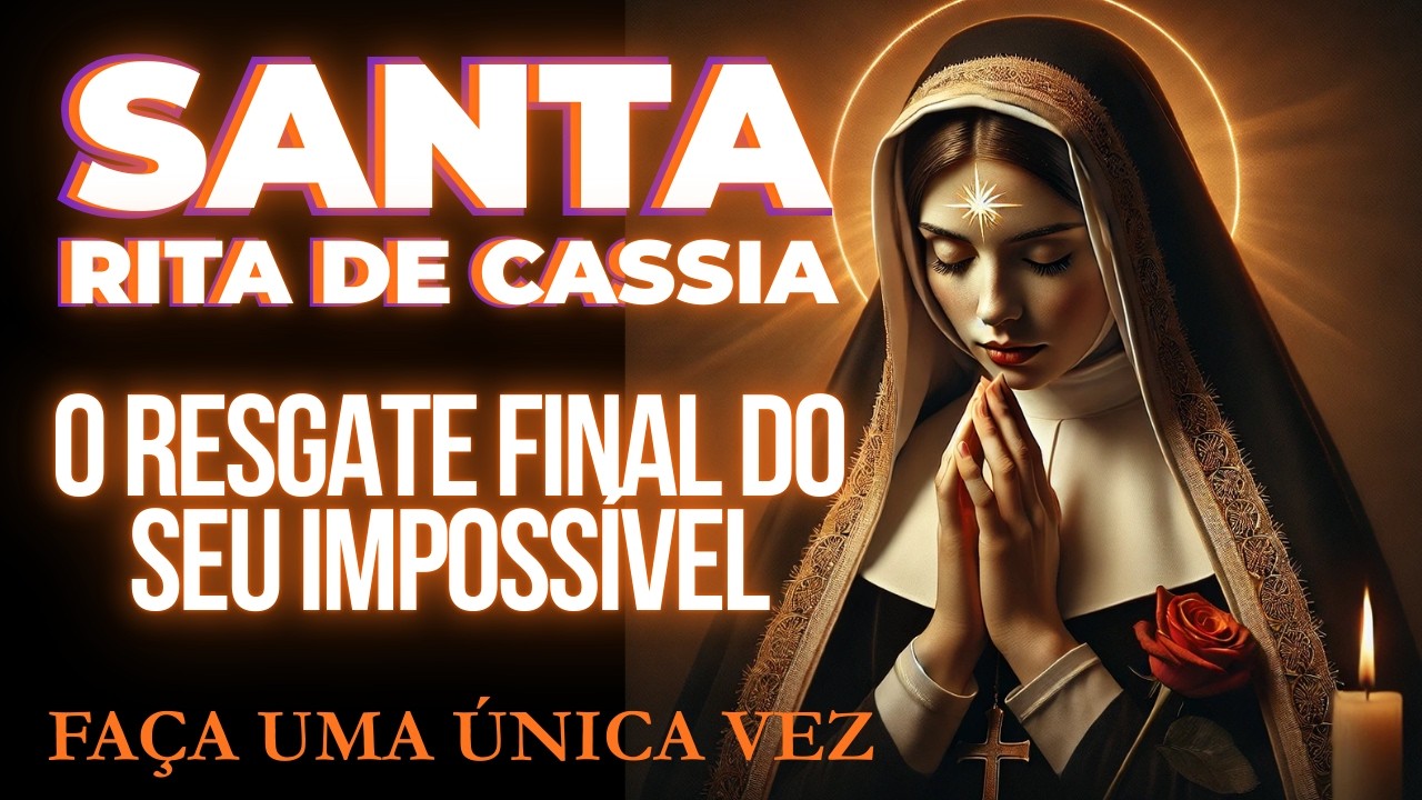 É O FIM DO SEU DESESPERO! A Chave de Santa Rita que Abre o que o Mundo Trancou