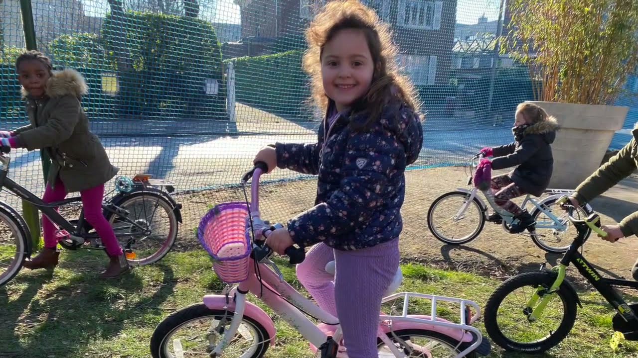 Fietsweek bij het lager.
