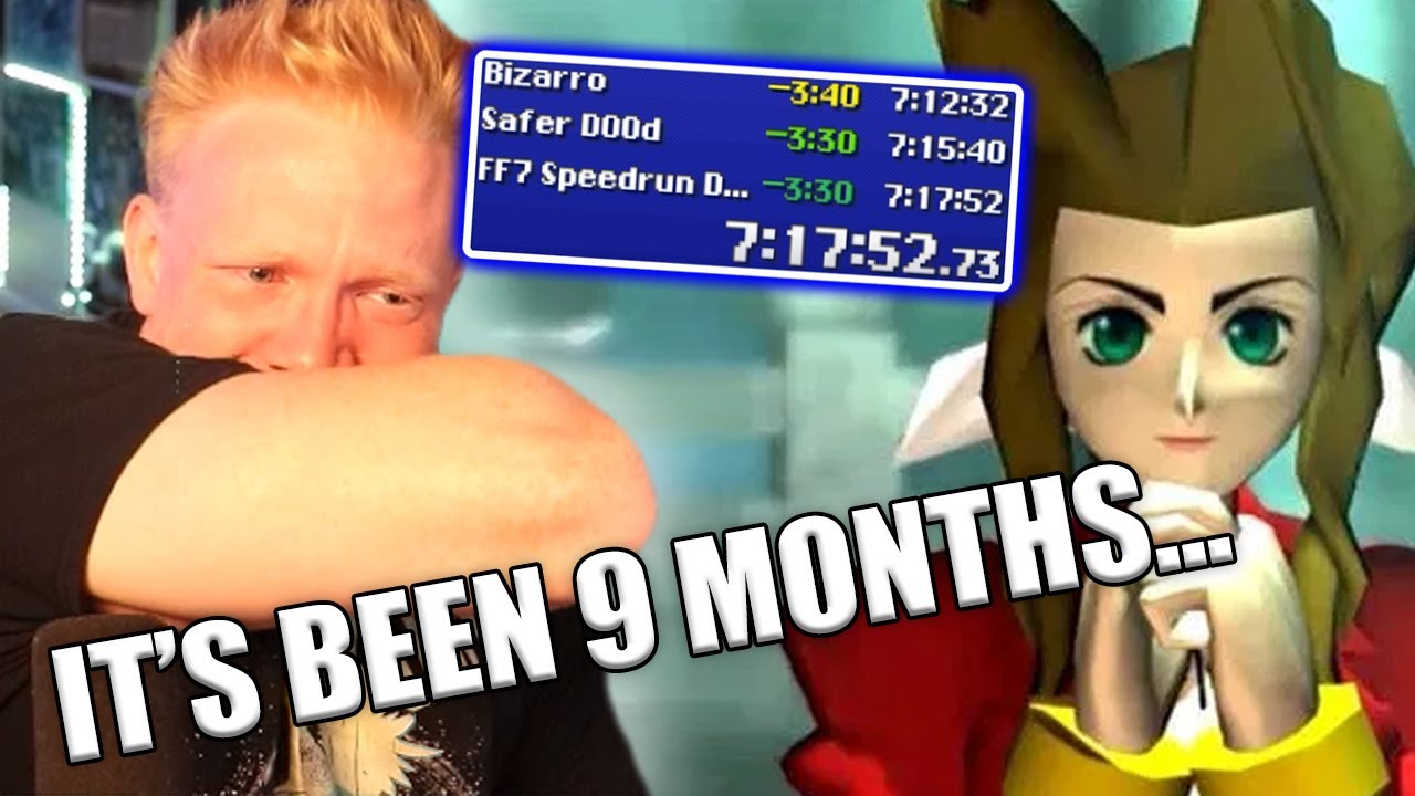 VERY EMOTIONAL FF7 PB BY 3.5 MINUTES | Final Fantasy VII Highlight