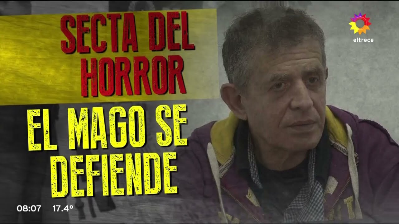 A SOLAS CON EL LIDER DE LA SECTA DEL HORROR: HABLÓ POR PRIMERA VEZ Y SE DEFENDIÓ 