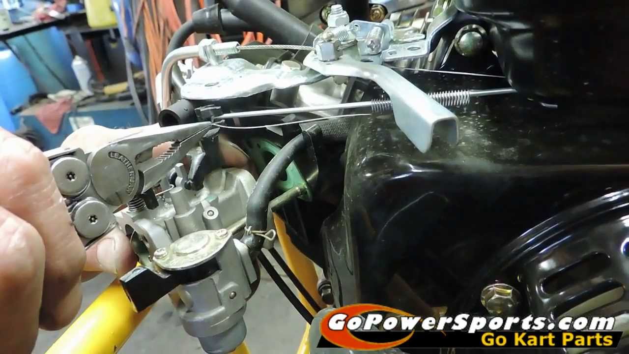 Remove and Replace the carburetor in a TrailMaster Mid XRX and Hammerhead 80T Go Kart