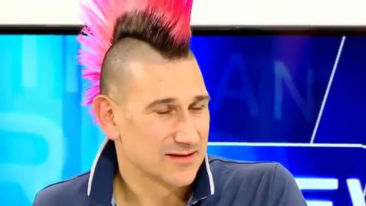 Andreas Thiel nach seinem Talk mit Schawinski im Telebärn - Talk :)