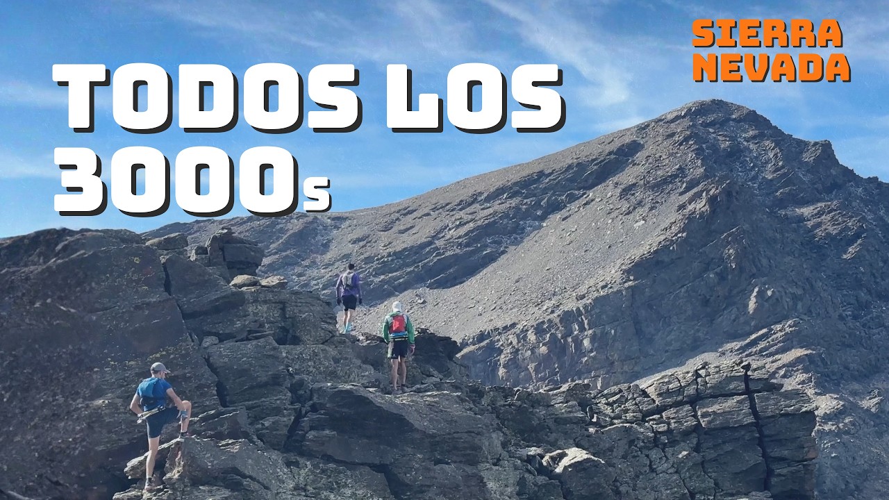 Integral de los TRESMILES de Sierra Nevada en el DÍA ⏱️ | TRAIL RUNNING