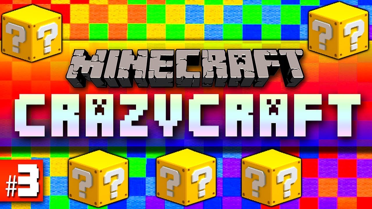 Моды Minecraft Crazy Craft #3 «LUCKY BLOCK!» от Vikkstar (Minecraft Crazy Craft 2.1)