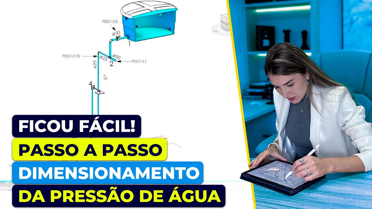 Como dimensionar a pressão de água fria no Projeto HIDRO - descomplicando
