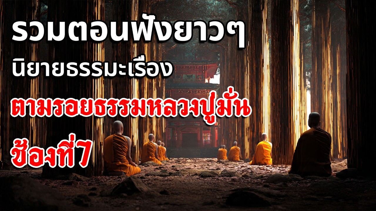 รวมตอนฟังยาวๆ นิยายธรรมะเรื่อง ตามรอยธรรมหลวงปู่มั่น ช่วงที่7