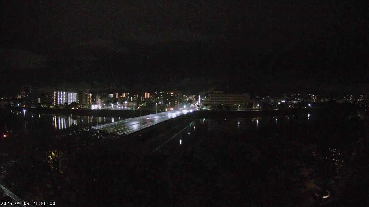 上野学園ホール情報カメラ【本川 北大橋側】