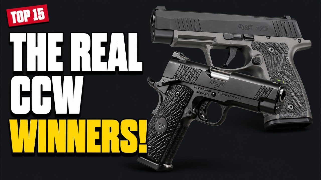 15 Best Concealed Carry Guns for 2026 (Real World Picks)