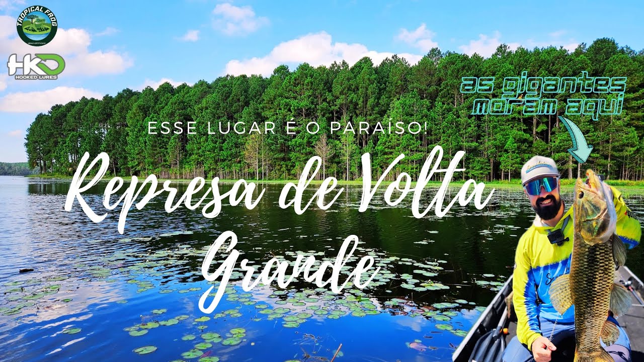 TRAÍRAS NA REPRESA DE VOLTA GRANDE | fiquei encantado com esse lugar e SAIU TROFÉU!