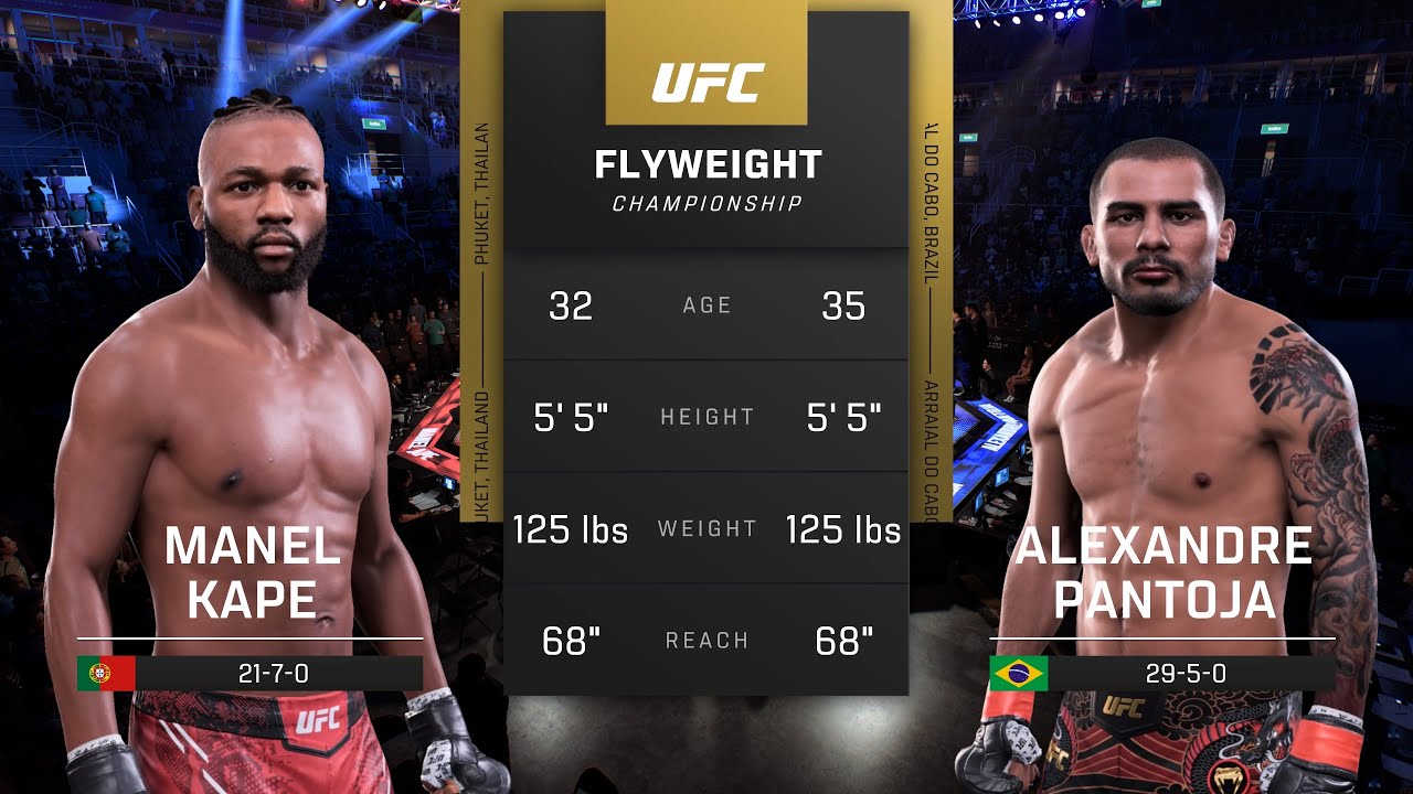 Manel Kape vs Alexandre Pantoja 3 | FULL FIGHT