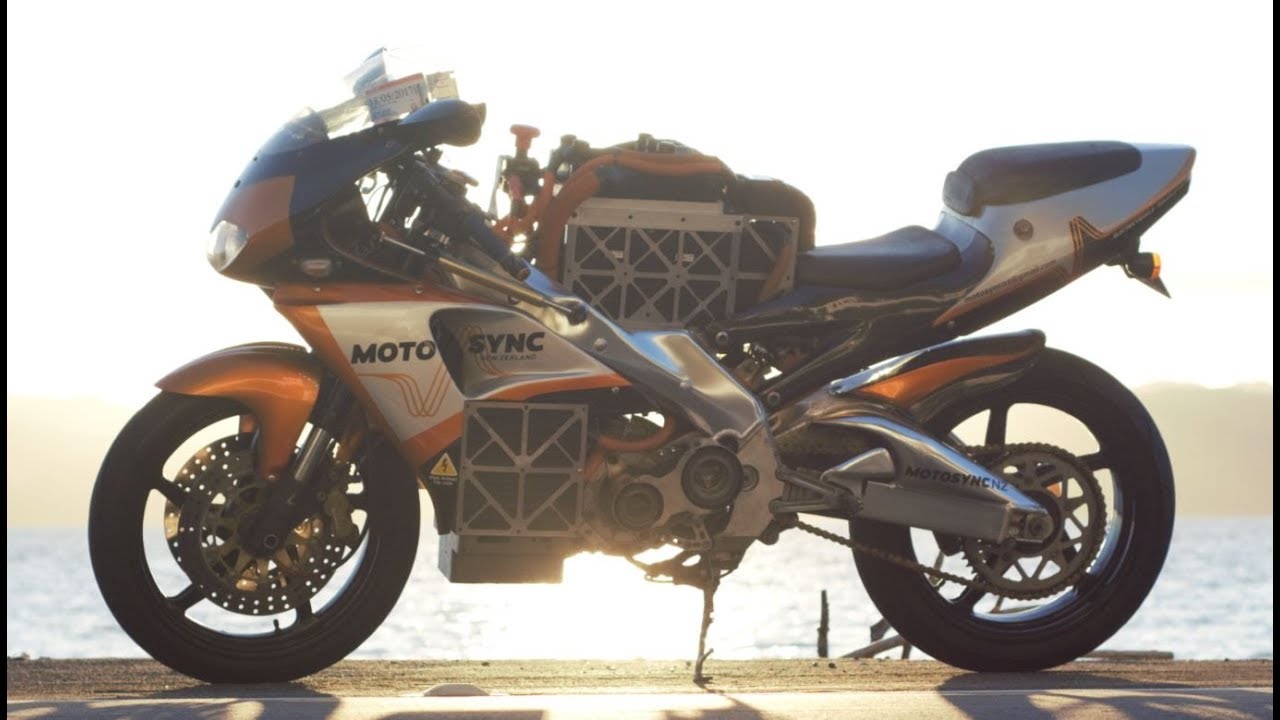 What does an electric motorbike sound like?