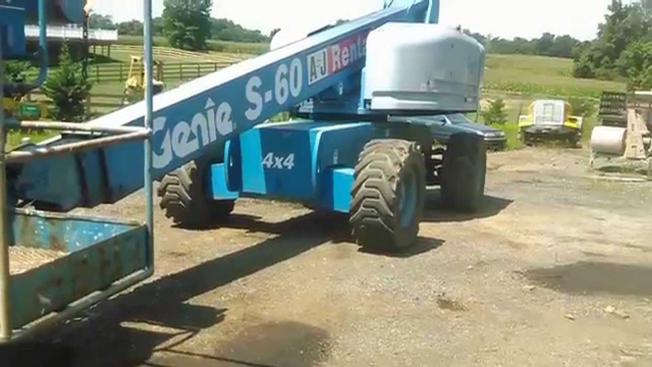 Mechanics special Genie S60