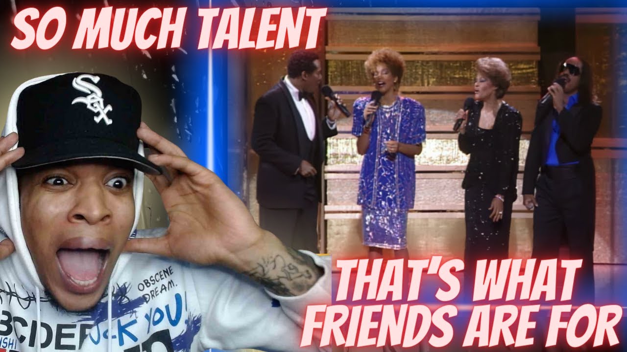 Whitney Houston, Dionne Warwick, Luther Vandross, Stevie | Thats What Friend Are For | REACTION