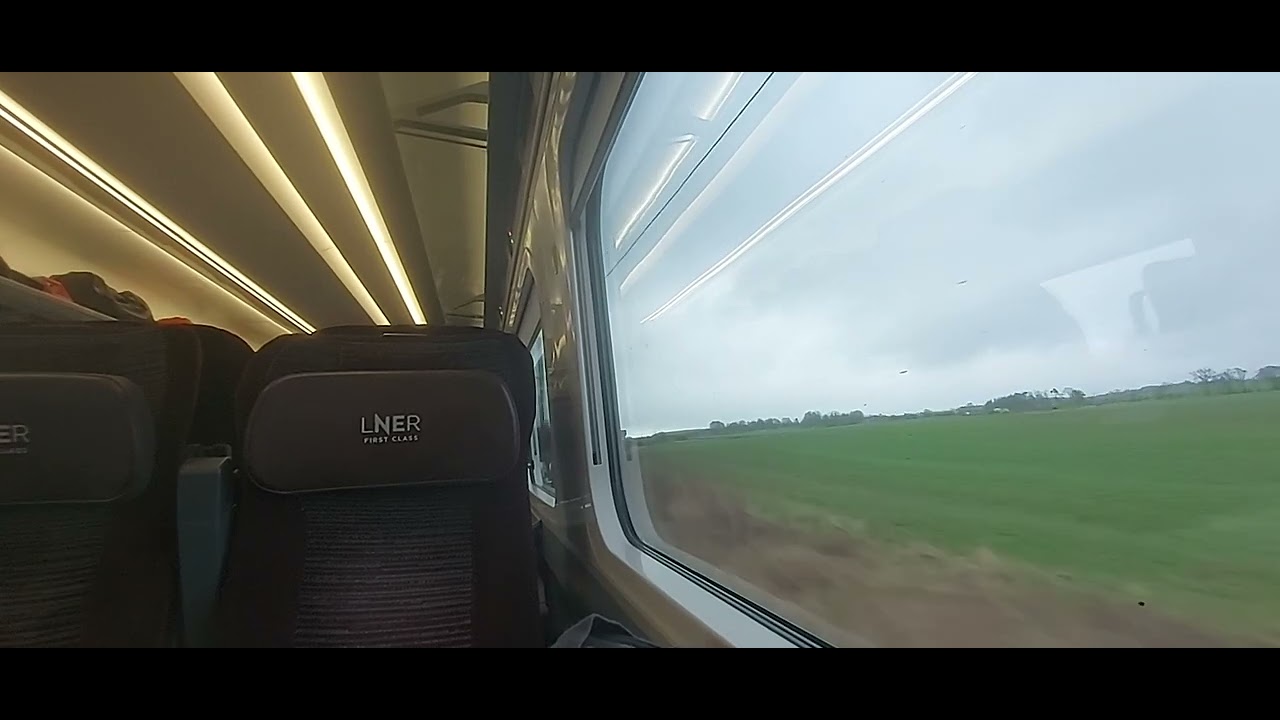 FLAT OUT ON THE ECML: Onboard a LNER Azuma class 801 in 1st class