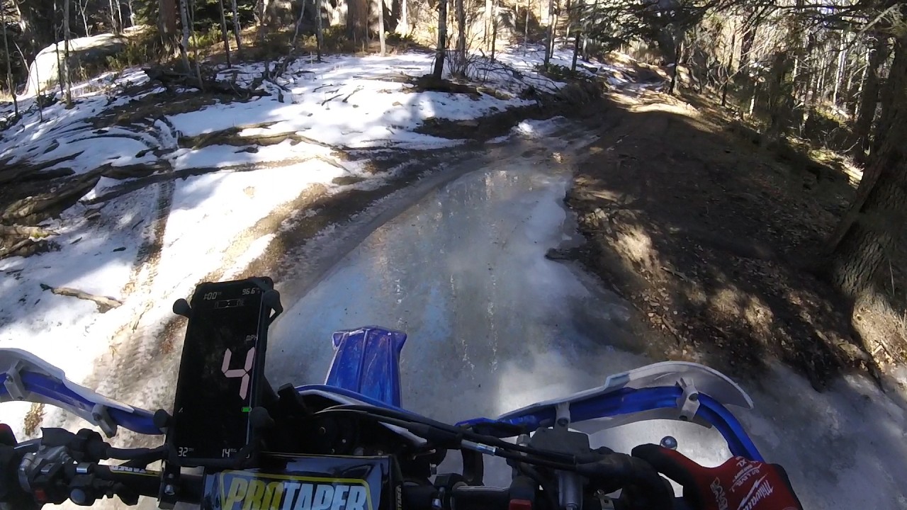 Rampart Range Trail #681 Winter Riding