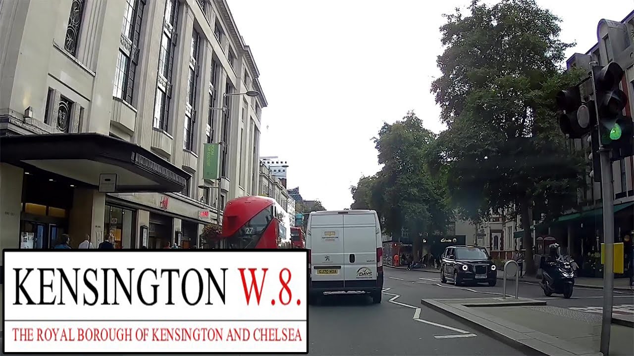 A Drive Through London Kensington W8