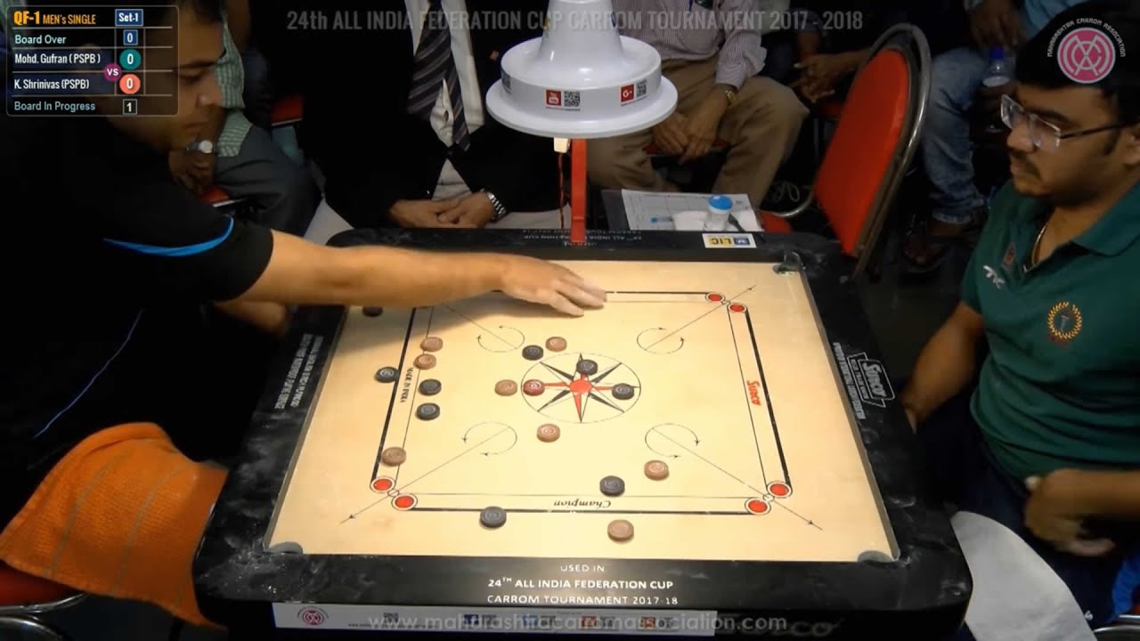 QUARTER FINAL-1 (MS)-Set-2: Mohd. Ghufran (PSPB) vs K. Srinivas ( PSPB )