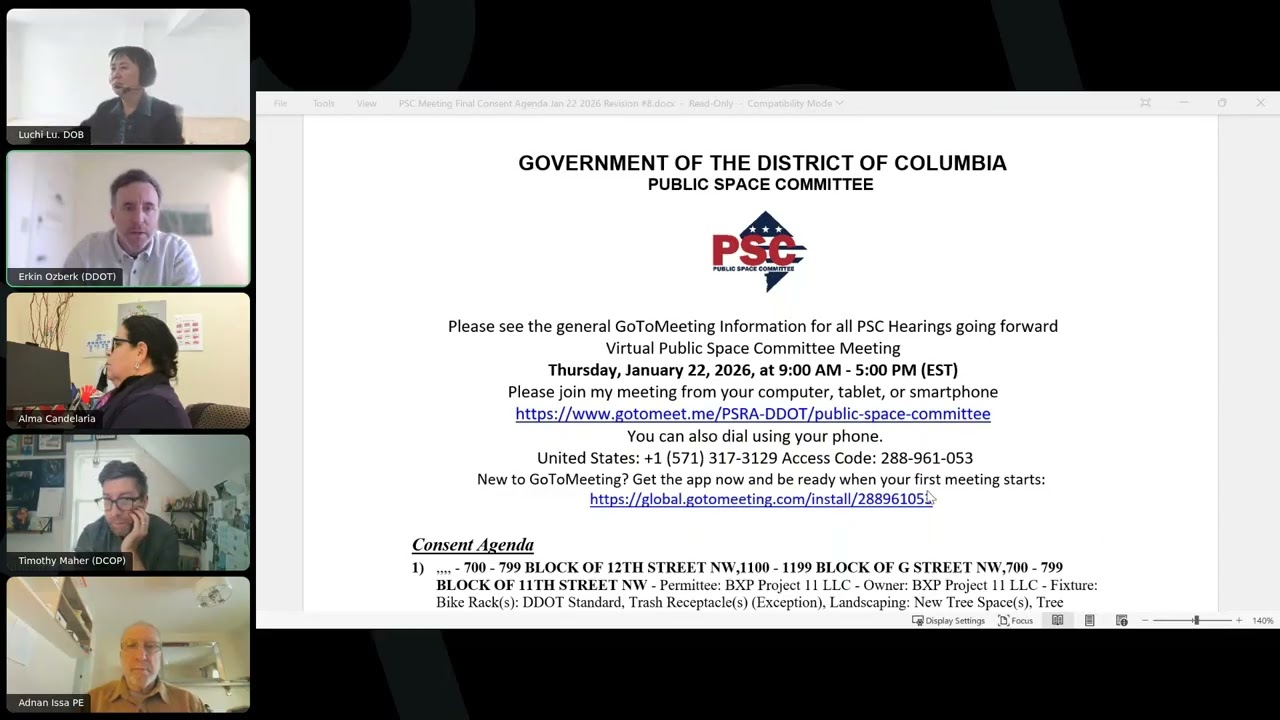 PSC Hearing Transcript for January 2026
