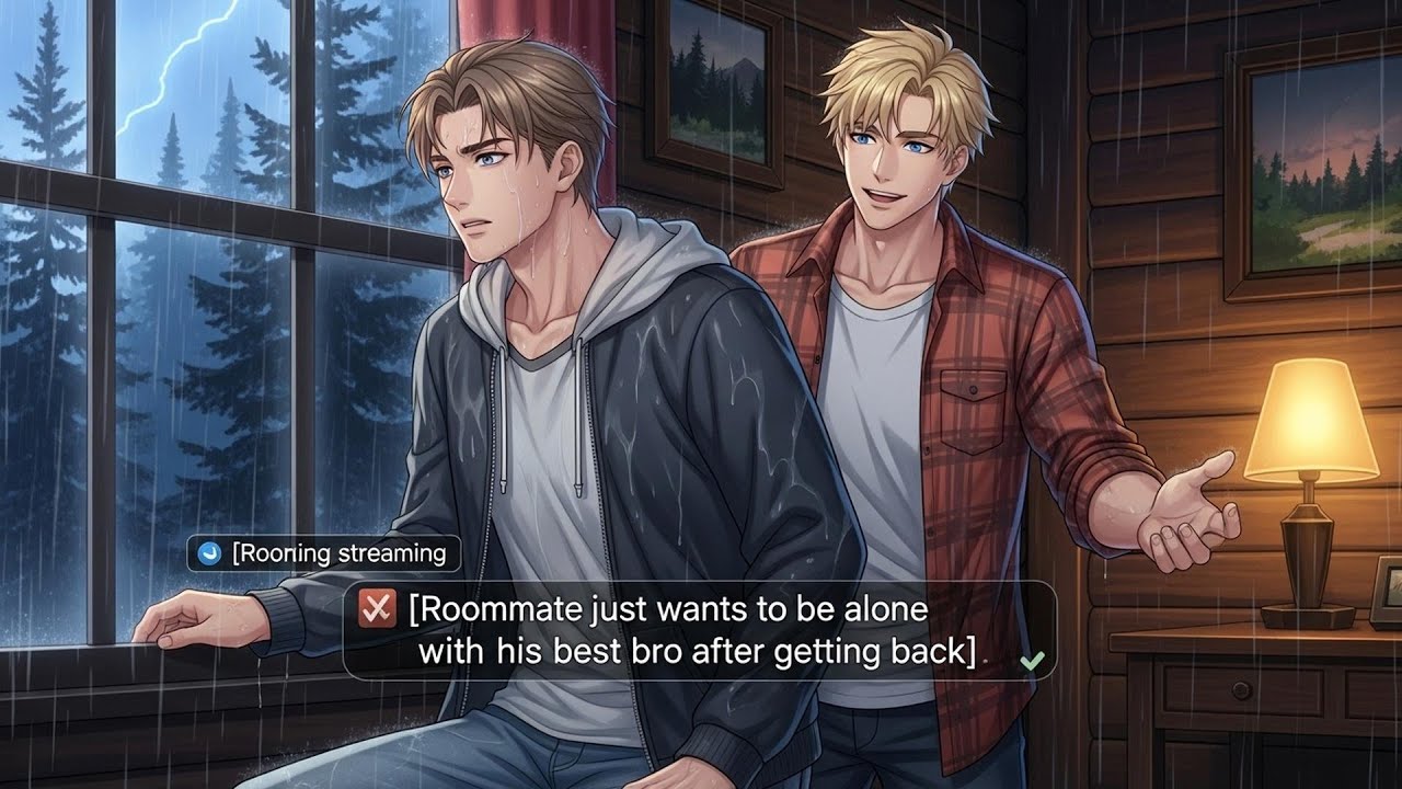 Left Alone In The Mountains During A StormHis Roommate's True Intentions Are Revealed#BL