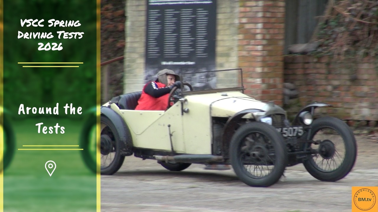 Brooklands VSCC Spring Tests 2026. Around the Tests