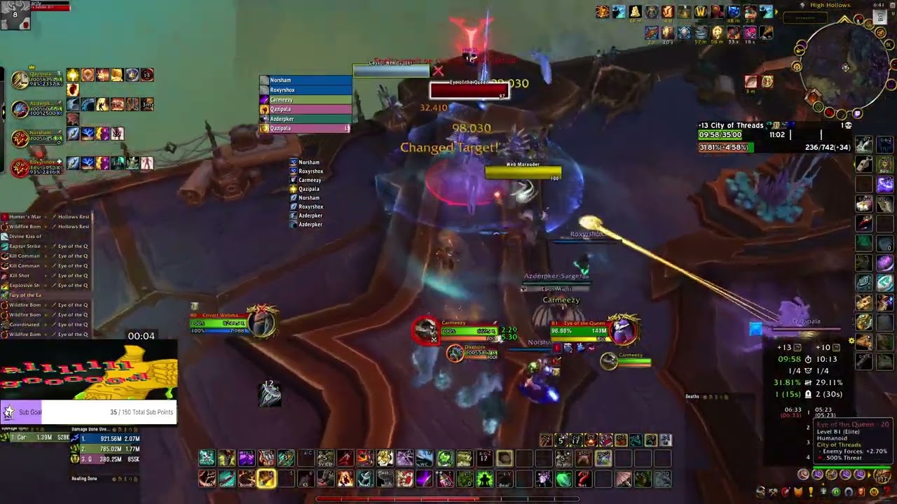 13 City of Threads Survival Hunter Hunter TWW Season 1