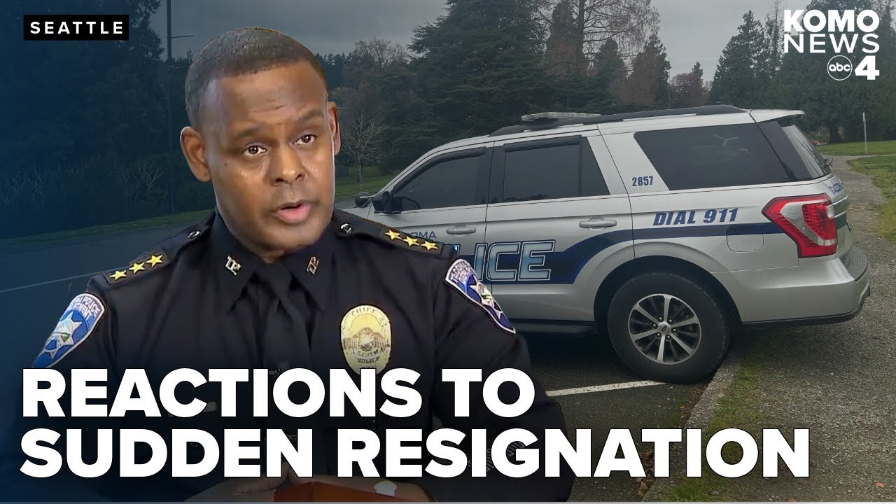 Tacoma police union reacts to chief's sudden resignation amid absence accusations