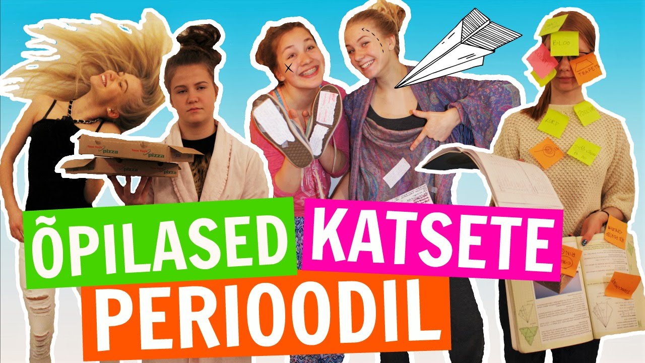 Õpilased PINGELISEL katsete perioodil