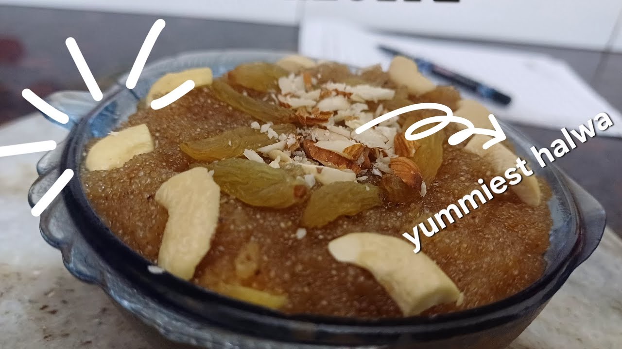 Halwa recipe|easiest way to make halwa 