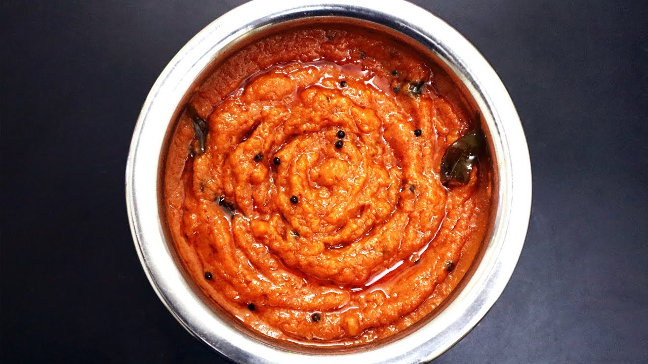 സൂപ്പര്‍ ടേസ്റ്റില്‍ തക്കാളി ചട്നി...!!!|| Tomato Chutney || Thakkali Chutney recipe