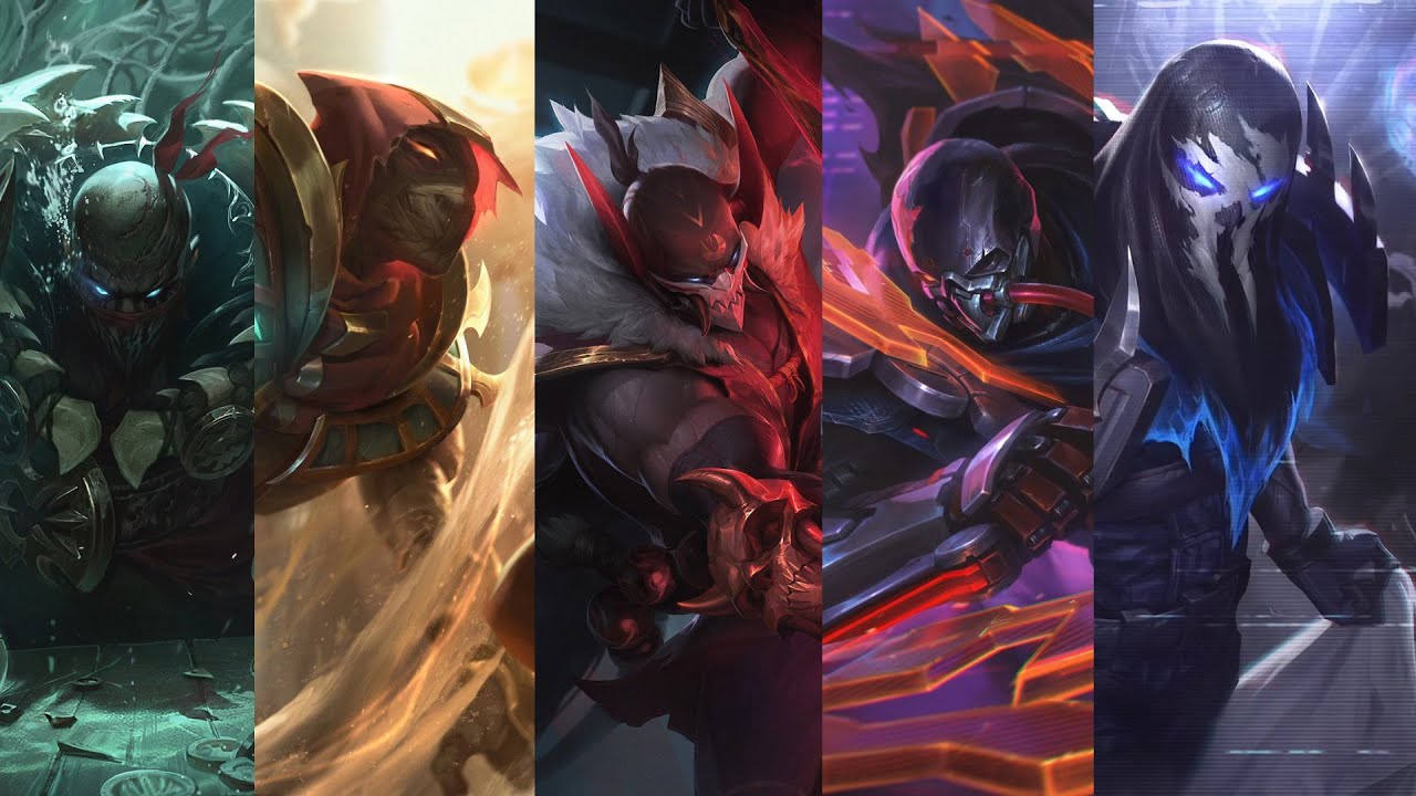 All Pyke Ultimate Sounds (All skins)